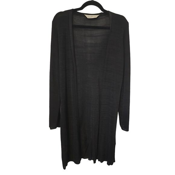 St Michael From Marks & Spenser Black 1 Button Closure Cardigan UK 16/ US 12 - Picture 1 of 4